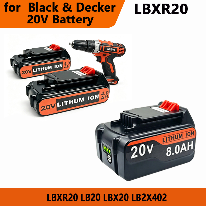 for 3/4/6/8Ah Long Runtime BL2 - Black+Decker Tool 20V Max review and price