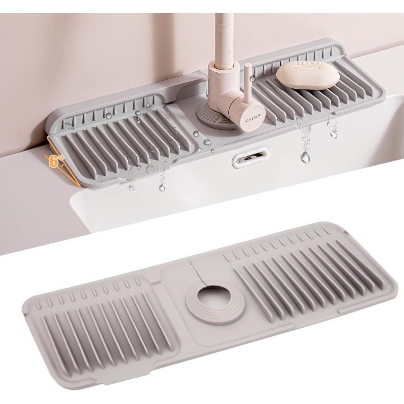 Kitchen Silicone Faucet Splash - Silicone Tap Washer review and price