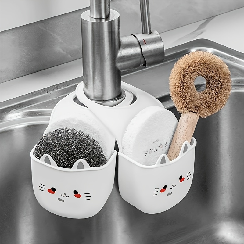 Cartoon Cat Basket Soft Buckle - Silicone Tap Washer review and price