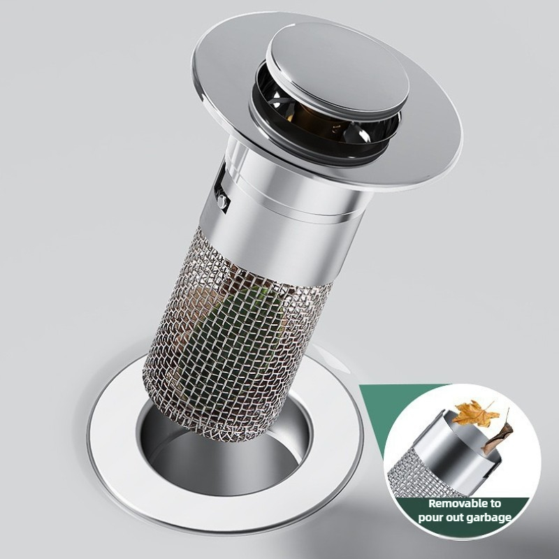 Stainless Steel Sink Drain Fil - Drain Pipe Clip review and price