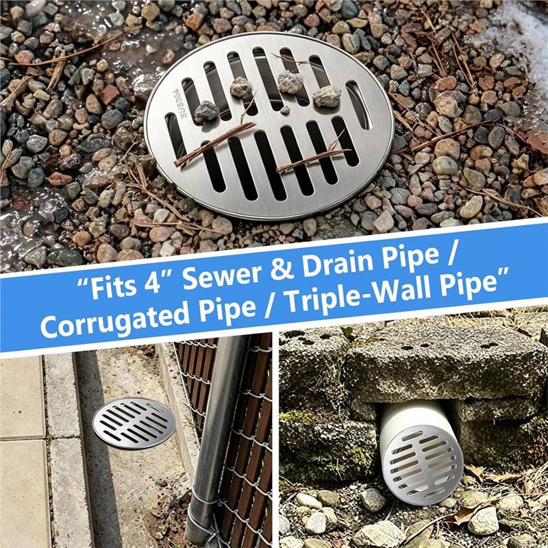 RMWIN-Round 4 Inch 304 Stainle - Drain Pipe Clip review and price